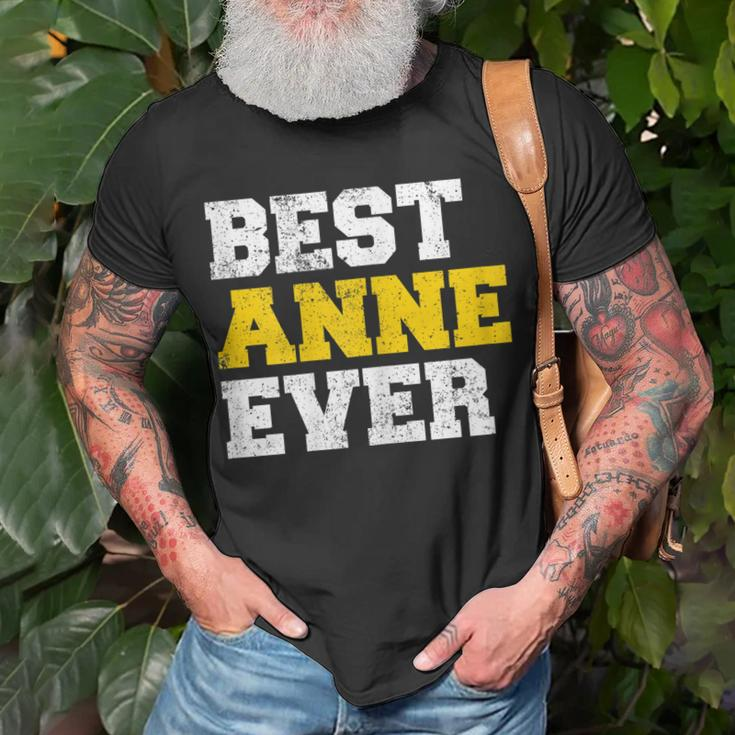Damen Best Anne Ever Beste Mama Türkin Türkiye Türkei Mutter T-Shirt Geschenke für alte Männer