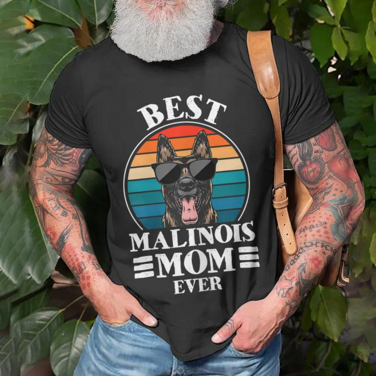 Damen Beste Malinois Mama Aller Zeiten Malinois Mama T-Shirt Geschenke für alte Männer