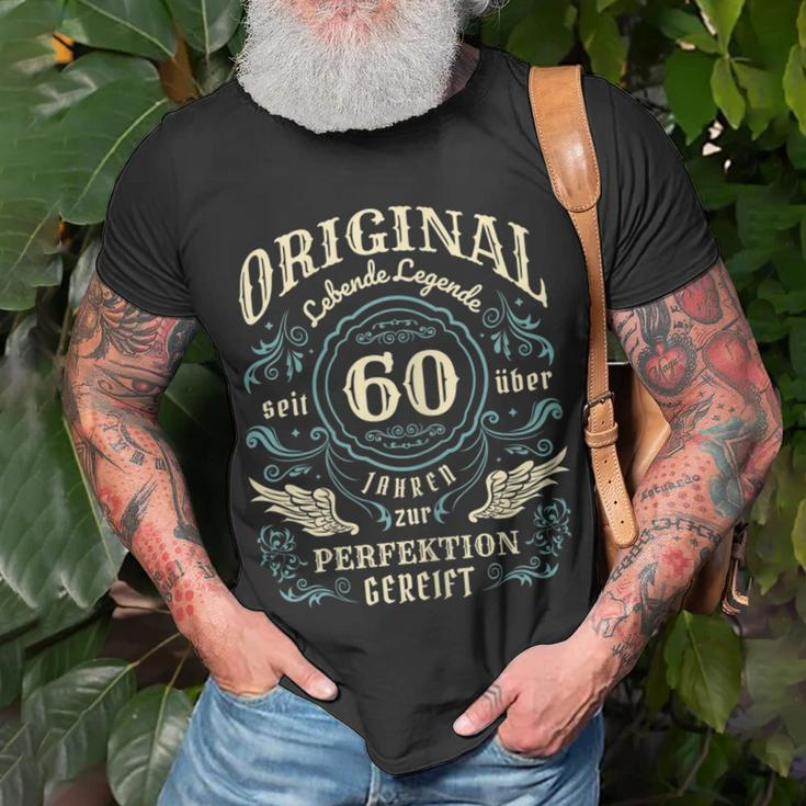Damen Lebende Legende Seit 60 Jahren Zur Perfektion Gereift T-Shirt Geschenke für alte Männer