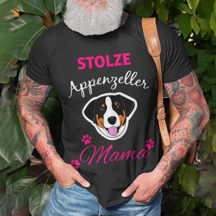 Damen Stolze Appenzeller Mama Sennenhund Hund T-Shirt Geschenke für alte Männer