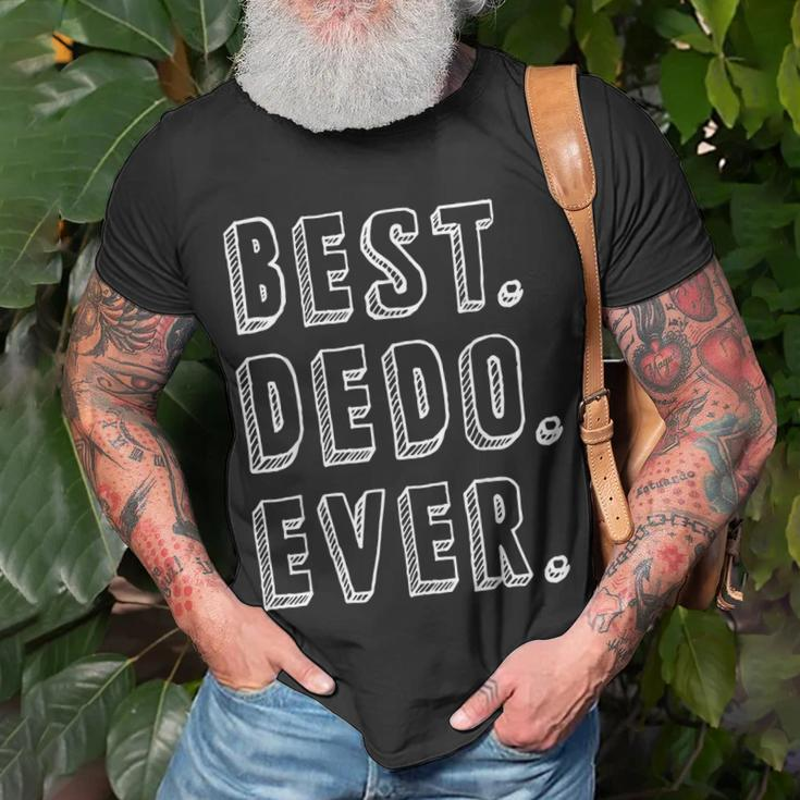 Dedo From Grandchildren For Grandad Best Dedo Ever Gift For Mens Unisex T-Shirt Gifts for Old Men