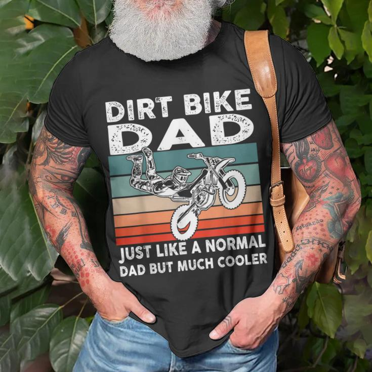 Dirtbike Motocross Dirt Bike Dad Mx Vintage T-Shirt Gifts for Old Men