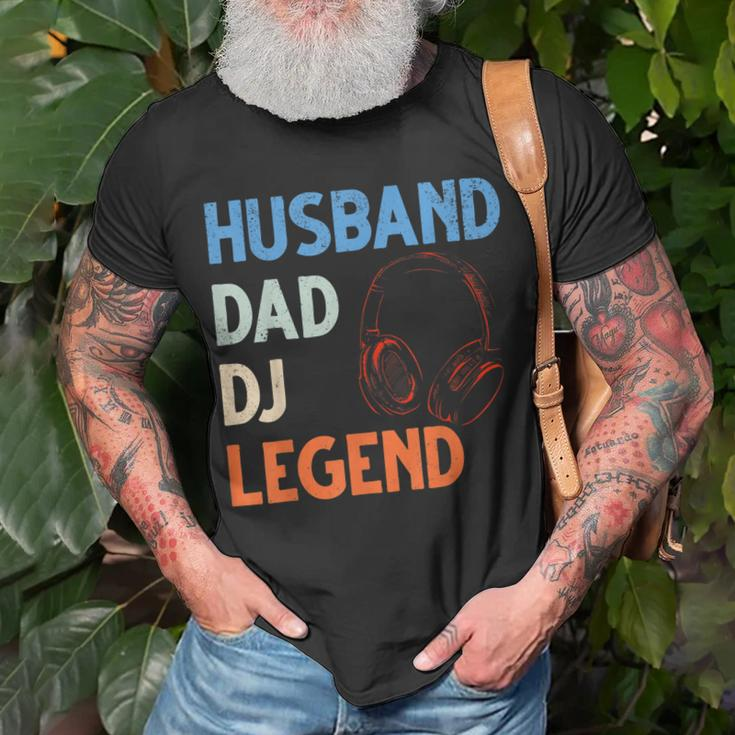 Discjockey Dads Ehemann Dad Dj Legend Dj Dads Dj Legend Dad T-Shirt Geschenke für alte Männer