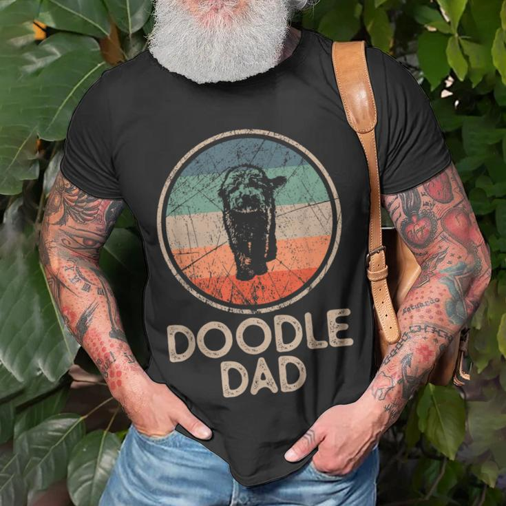 Doodle Dog Vintage Doodle Dad T-Shirt Gifts for Old Men