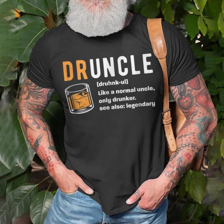 Druncle For The Best Uncle Druncle Definition Unisex T-Shirt Gifts for Old Men