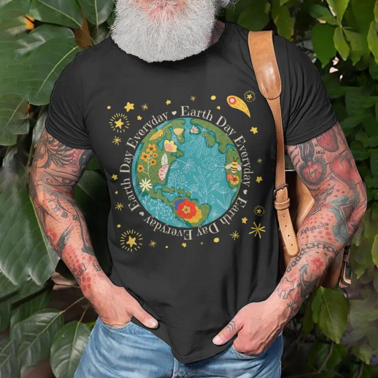 Earth Day Love Planet Protect Environment 2023 Unisex T-Shirt Gifts for Old Men