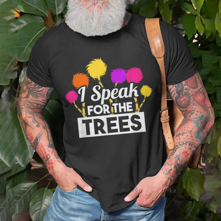 Earth Day Speak For The Trees Nature Lover T-Shirt Gifts for Old Men