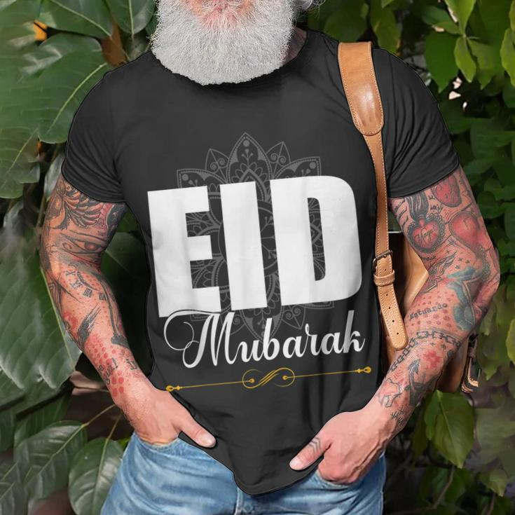 Eid Mubarak Ramadan Kareem Fasting Eid Fitr Unisex T-Shirt Gifts for Old Men