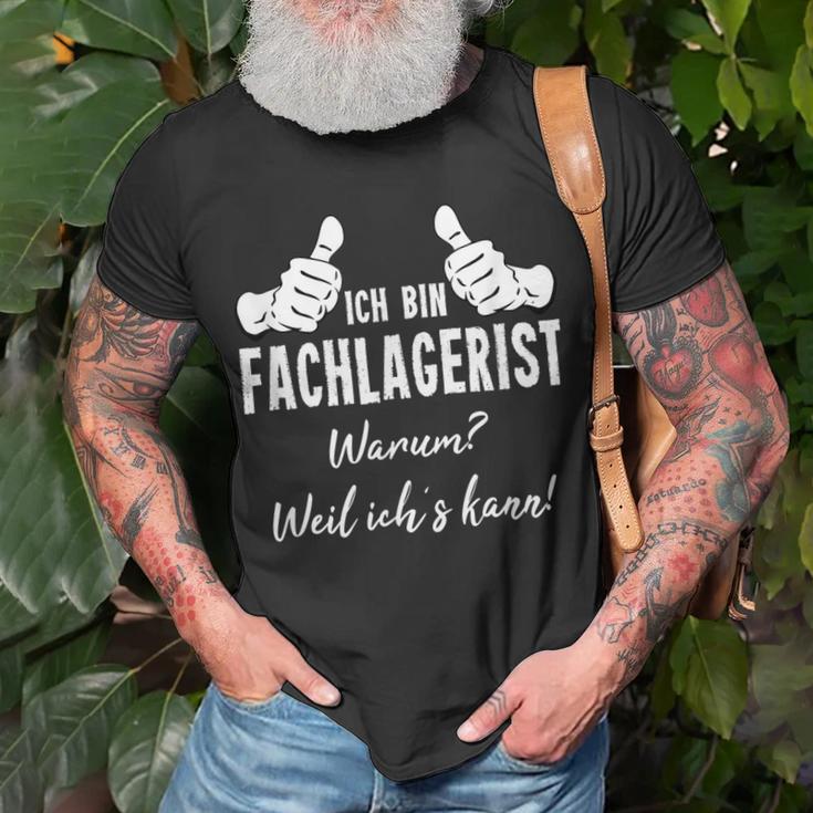 Fachlagerist T-Shirt für Herren, Lagerlogistiker Kompetenz Beweis Geschenke für alte Männer