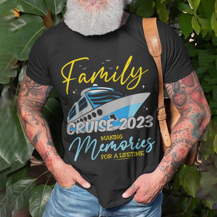 Family Cruise 2023 Matching Cruising Family Vacation Unisex T-Shirt Gifts for Old Men