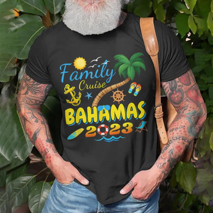 Family Cruise Bahamas 2023 Matching Group Summer Vacation Unisex T-Shirt Gifts for Old Men