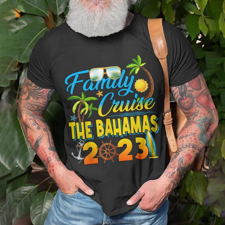 Family Cruise The Bahamas 2023 Summer Matching Vacation Unisex T-Shirt Gifts for Old Men