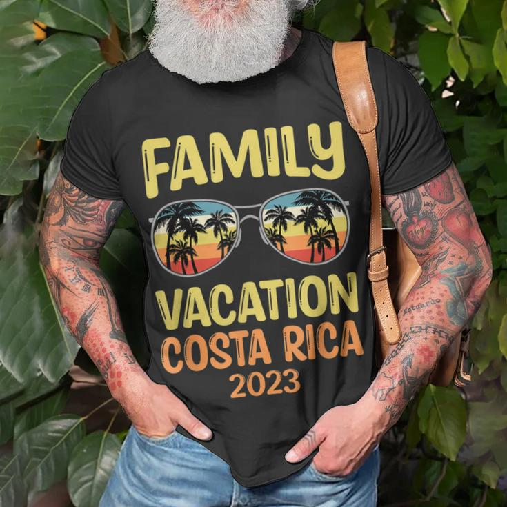 Family Vacation Costa Rica 2023 Unisex T-Shirt Gifts for Old Men