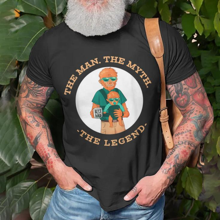 Fathers Day The Legend Cool Dad Gift For Mens Unisex T-Shirt Gifts for Old Men