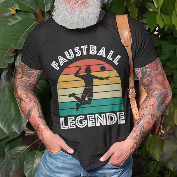 Faustball Legende Für Faustballer Faustballspieler Faustball T-Shirt Geschenke für alte Männer