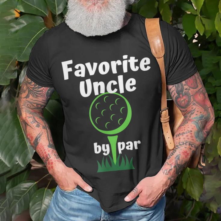 Favorite Uncle By Par Golf Unisex T-Shirt Gifts for Old Men