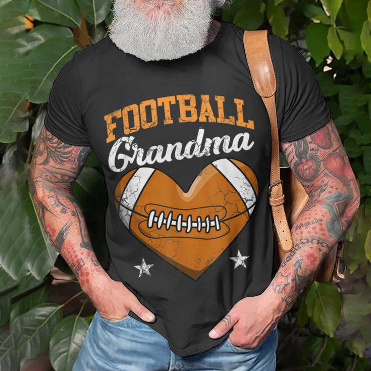 Football Grandma Grandmother Grammy Unisex T-Shirt Gifts for Old Men
