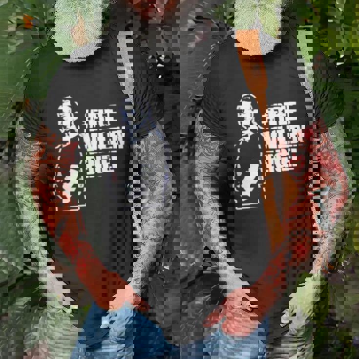 Frees Willem Engel Unisex T-Shirt Gifts for Old Men