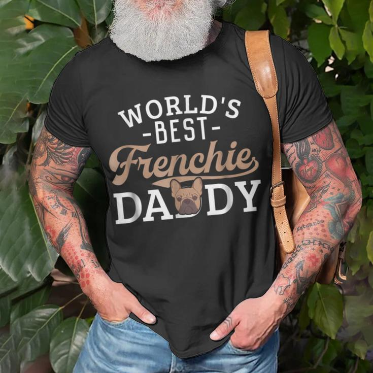 Frenchie Dad Funny French Bulldog Dog Lover Best Unisex T-Shirt Gifts for Old Men
