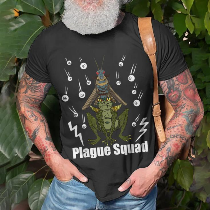 Fun Plague Squad Passover Unisex T-Shirt Gifts for Old Men