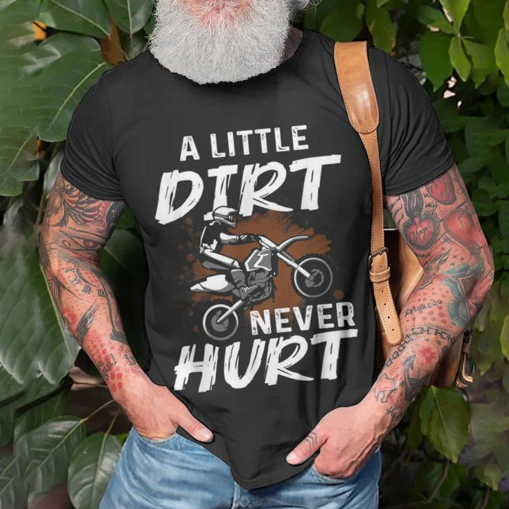 Funny Dirt Bike Gift For Boys Men Motorcycle Motocross Biker Unisex T-Shirt Gifts for Old Men