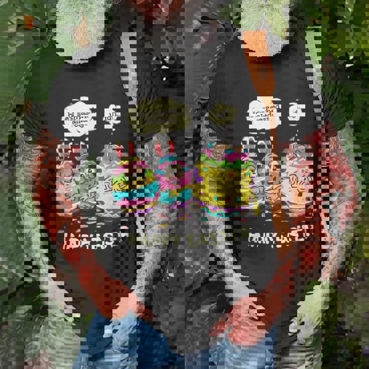 Funny Easter Eggs Pun Smashed Already Funny Easter Unisex T-Shirt Gifts for Old Men