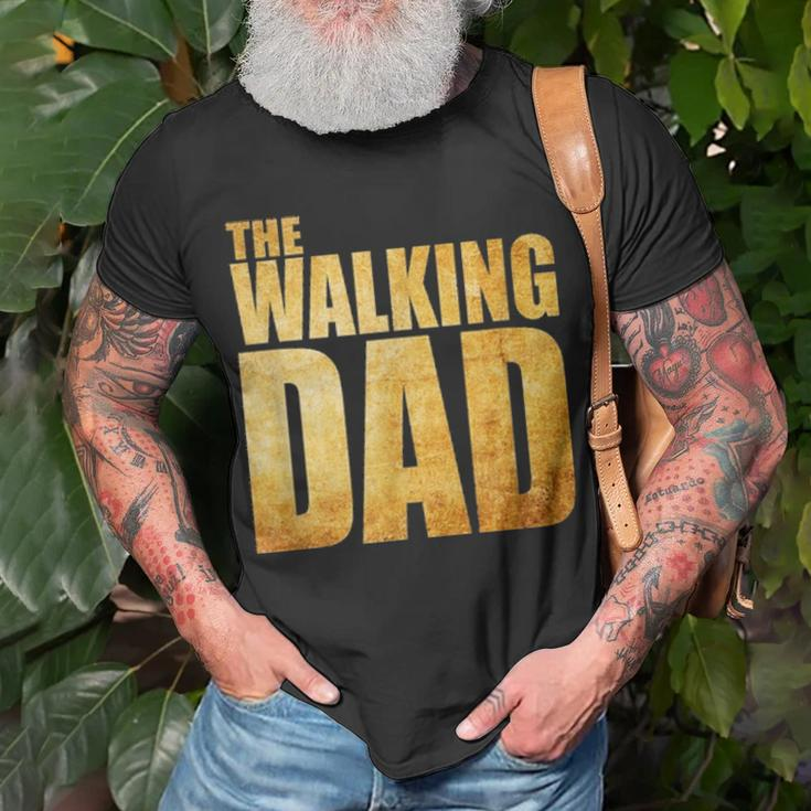 Funny Fathers Day That Says The Walking Dad Unisex T-Shirt Gifts for Old Men