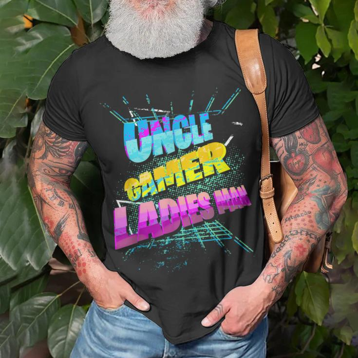 Funny New Uncle Gift For Men Gamer Ladies Man Gift For Mens Unisex T-Shirt Gifts for Old Men