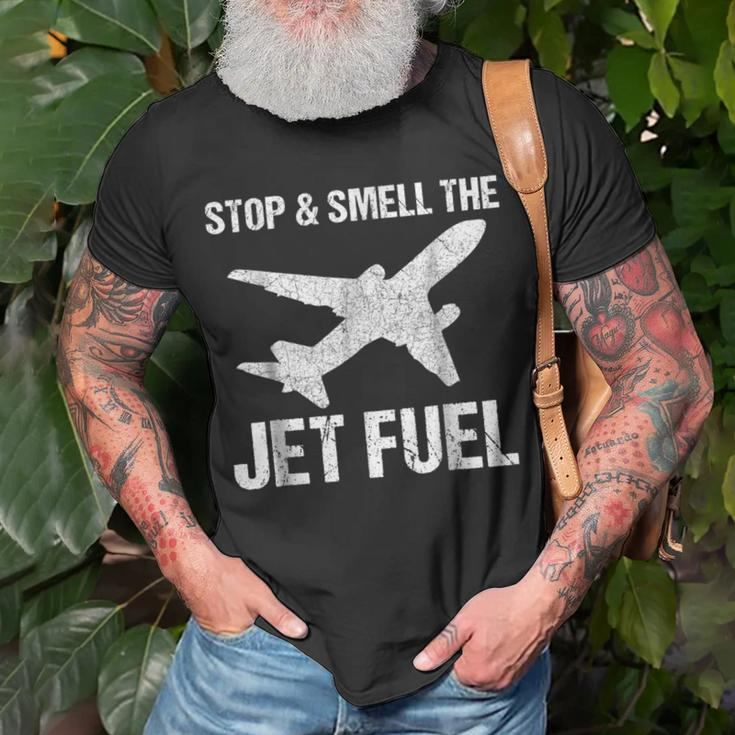 Funny Pilot Airline Mechanic Jet Engineer Gift Unisex T-Shirt Gifts for Old Men