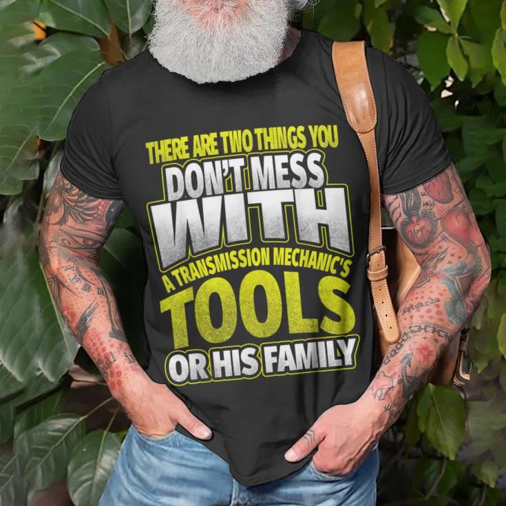 Funny Transmission Mechanic Tools Or Family Unisex T-Shirt Gifts for Old Men