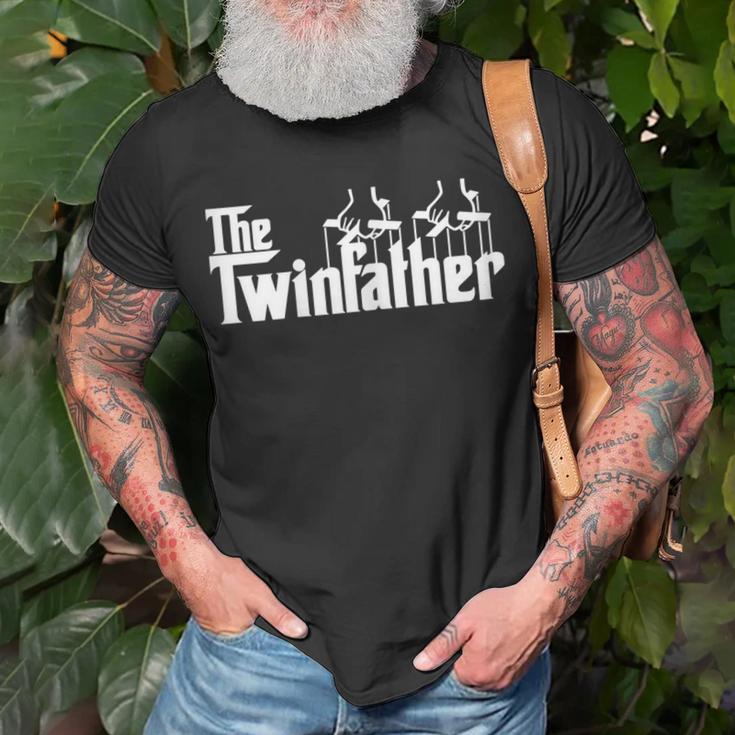 Funny Twin Dad Fathers Day Gift TwinfatherShirt For Men Unisex T-Shirt Gifts for Old Men