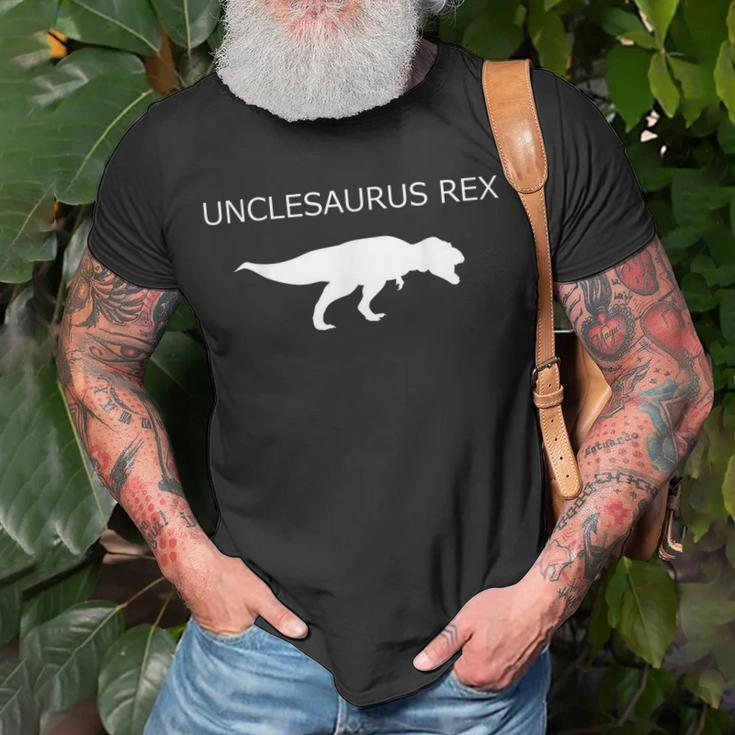 Funny Unclesaurus Rex Gift For Uncle | Dinosaur Unisex T-Shirt Gifts for Old Men