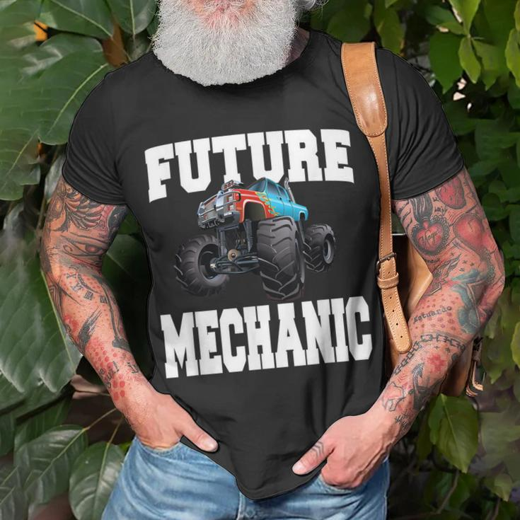 Future Mechanic Costume Monster Truck Adults & Kids Unisex T-Shirt Gifts for Old Men