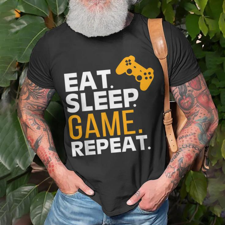 Gaming Zocken Konsole Ps5 Geburtstag Gamer Geschenk V2 T-Shirt Geschenke für alte Männer