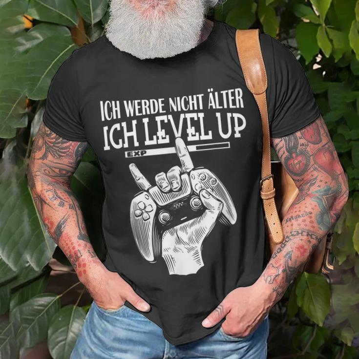 Gaming Zocken Konsole Ps5 Level Up Geburtstag Gamer Geschenk T-Shirt Geschenke für alte Männer