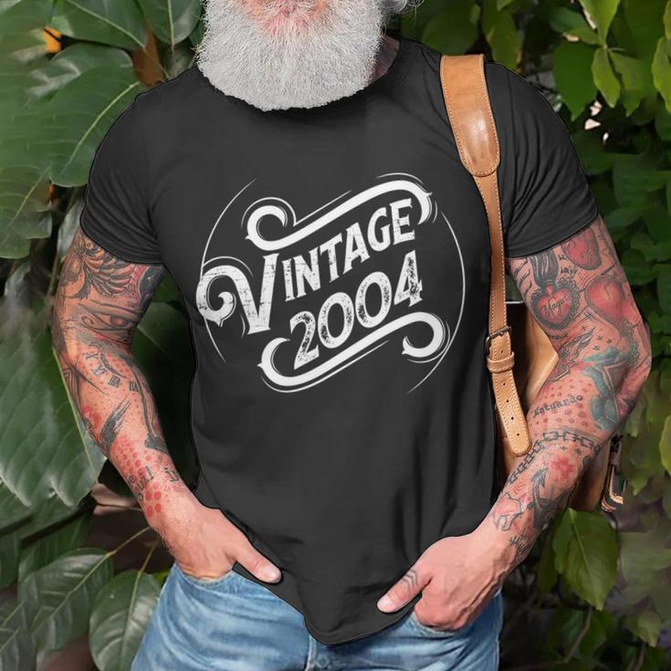 Geburtstag Vintage 2004 T-Shirt Geschenke für alte Männer