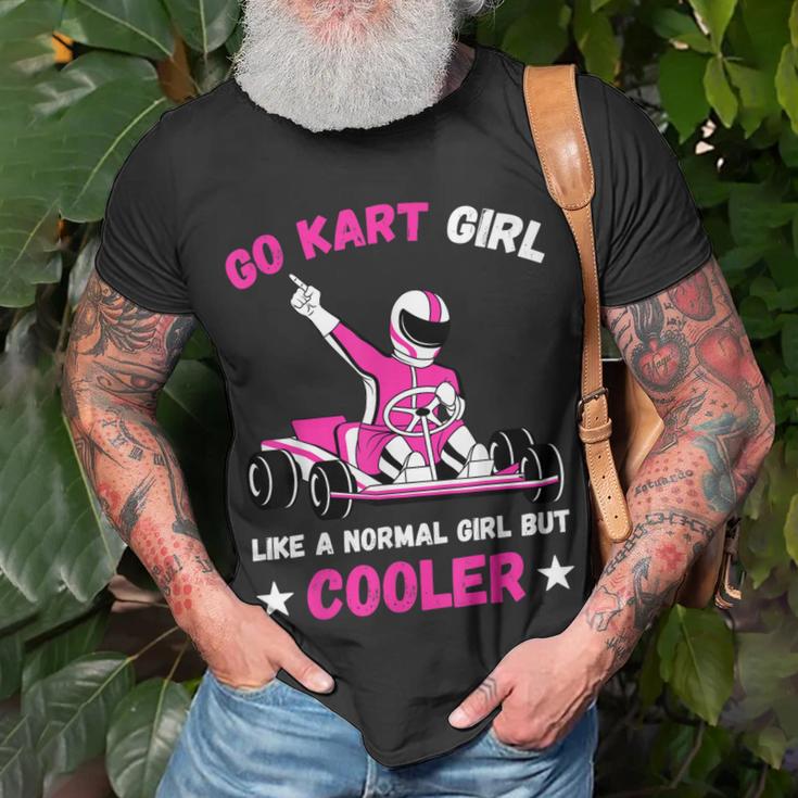 Go Kart Girl Go Kart Racing Girls Kids T-shirt - Seseable