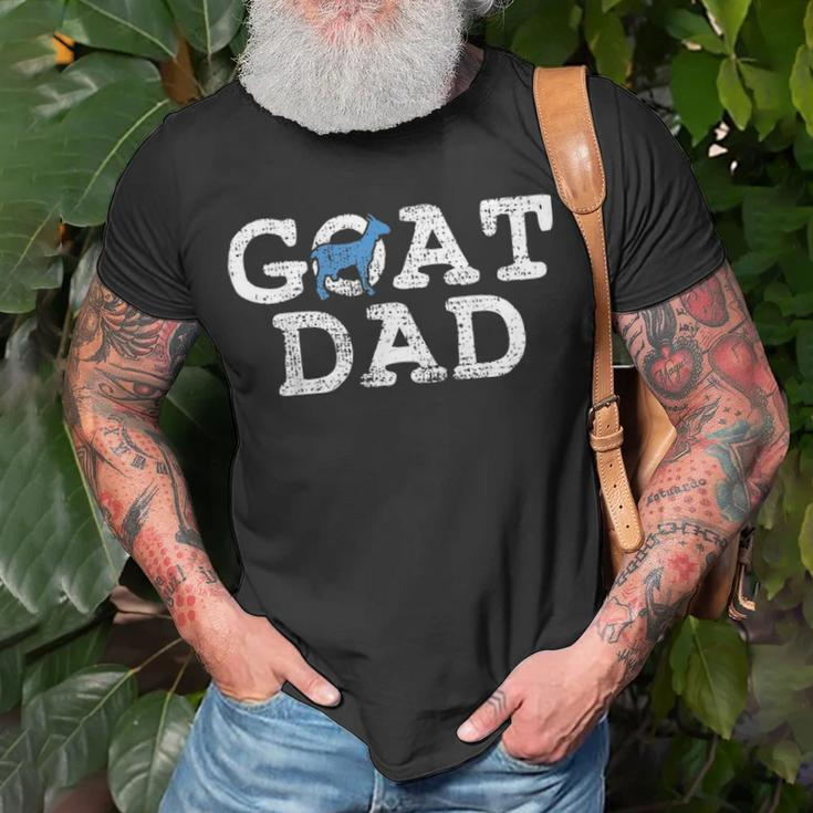 Goat DadFathers Day Farmer Gift Unisex T-Shirt Gifts for Old Men