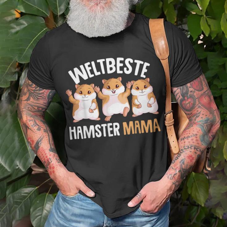 Hamster Mama Goldhamster Damen Mädchen T-Shirt Geschenke für alte Männer