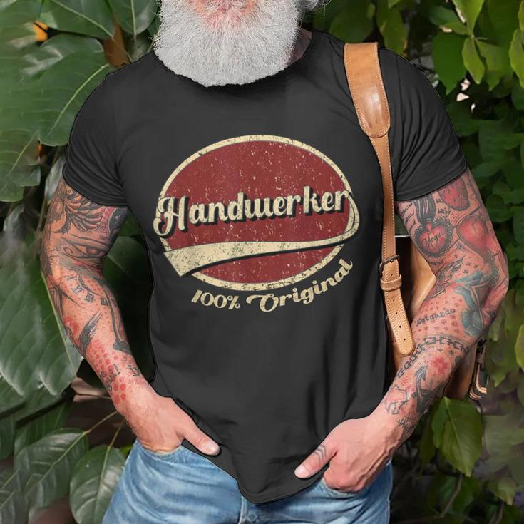 Handwerker Legende Retro 100 Prozent Original T-Shirt Geschenke für alte Männer