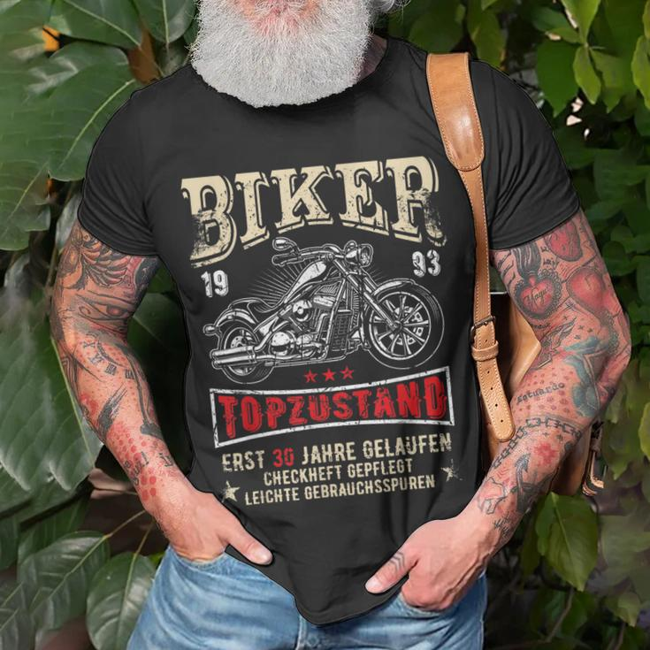 Herren 30 Geburtstag Mann Biker Geschenk Witzig Motorrad 1993 T-Shirt Geschenke für alte Männer