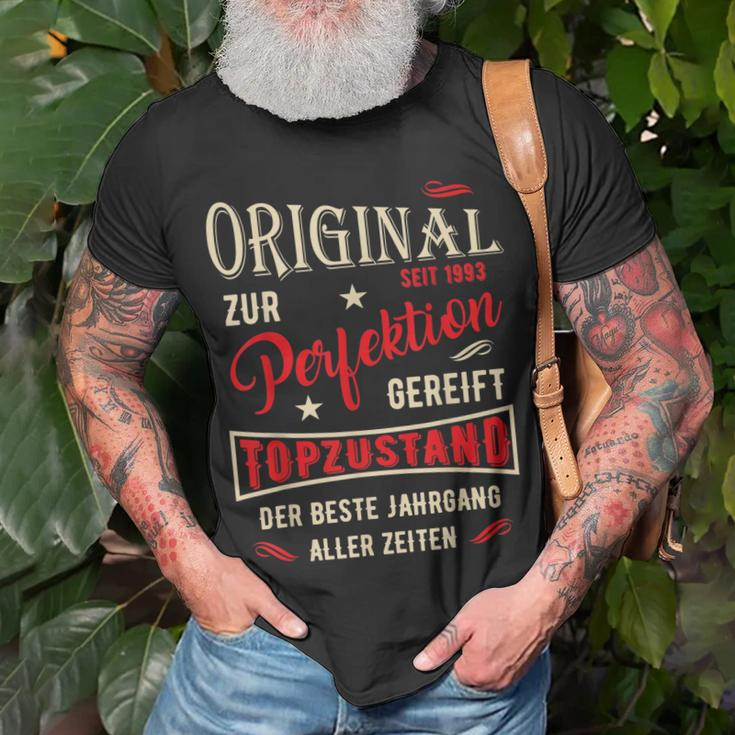 Herren 30 Jahre Alles Noch Original Seit 1993 Lustige Sprüche T-Shirt Geschenke für alte Männer