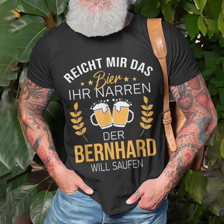 Herren Bernhard Name Geschenk-Idee Geburtstag Lustiger Spruch T-Shirt Geschenke für alte Männer