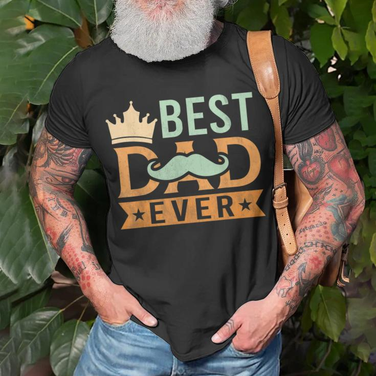 Herren Bester Papa Aller Zeiten Vatertag Papas Geburtstag T-Shirt Geschenke für alte Männer