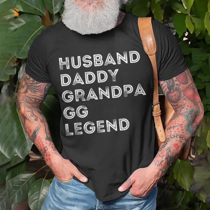 Herren Ehemann Papa Opa Gg Legend Vatertag T-Shirt Geschenke für alte Männer