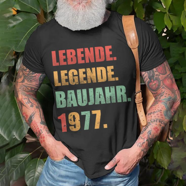 Herren Lebende Legende Baujahr 1977 Geschenk Geburtstag T-Shirt Geschenke für alte Männer