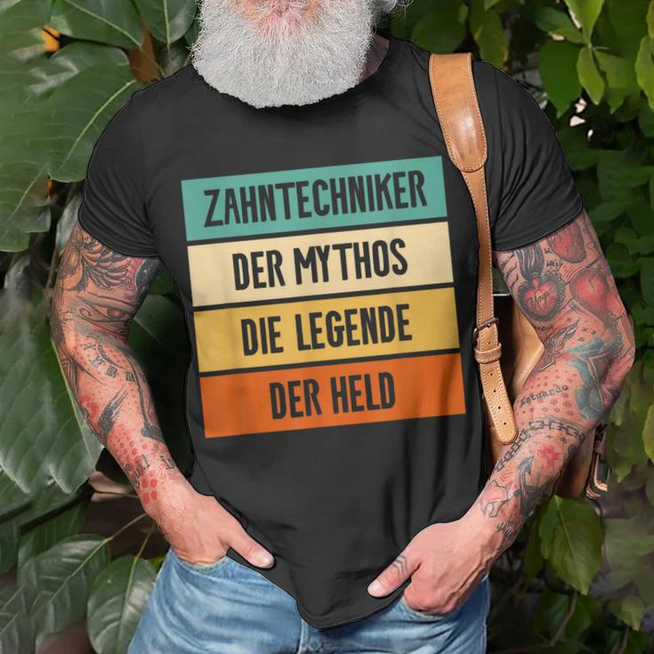 Herren T-Shirt Zahntechniker Mythos Legende - Idee für Zahnarzthelfer Geschenke für alte Männer