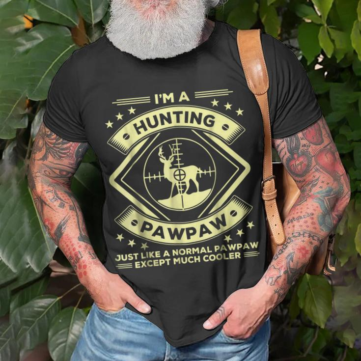 Hunting Paw Paw Funny Hunter Gifts Grandpa Unisex T-Shirt Gifts for Old Men
