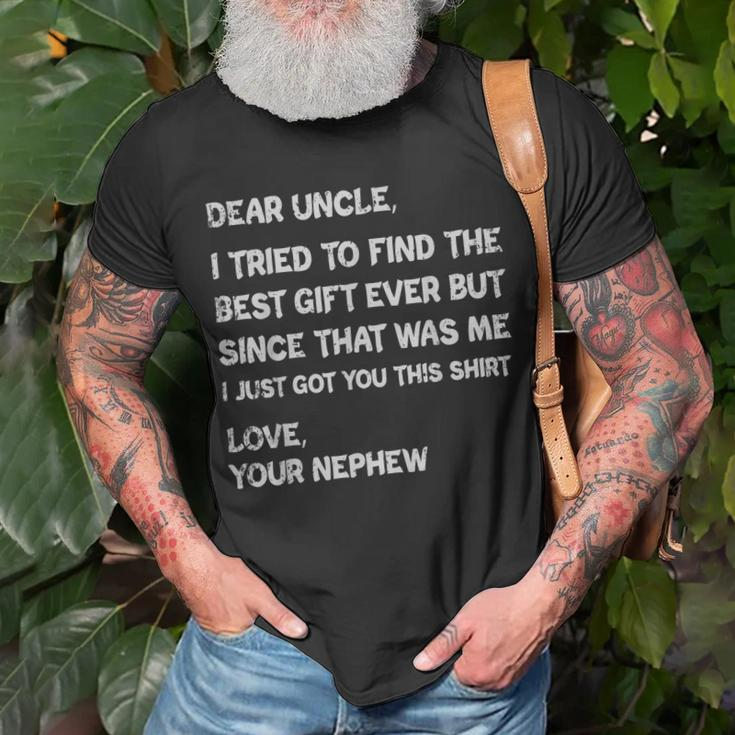 I Tried To Find The Best Ever Funny Uncle Mens Unisex T-Shirt Gifts for Old Men