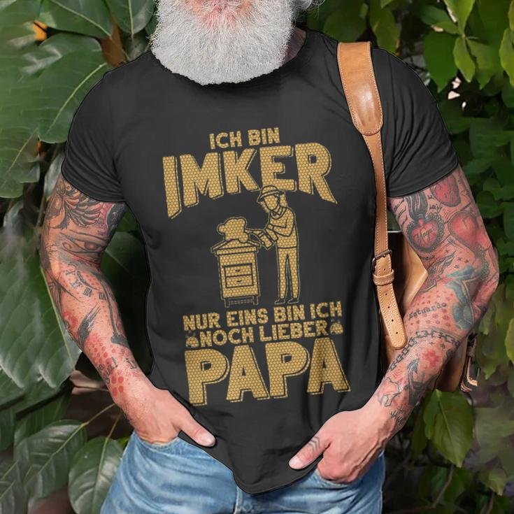 Imker Papa T-Shirt - Herren Bienen Liebe & Vaterfreude Geschenke für alte Männer